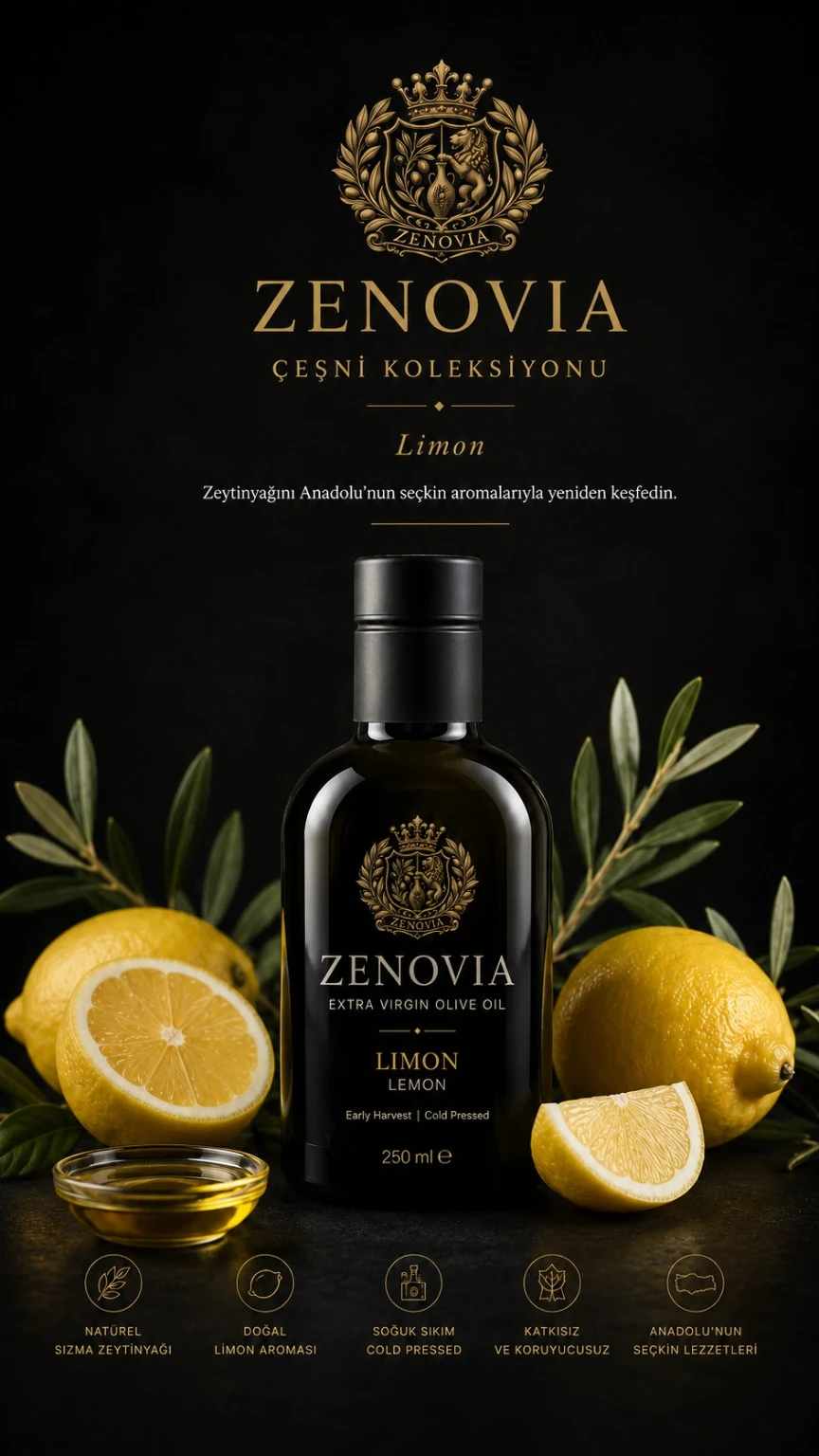 ZENOVIA زيت زيتون بالليمون